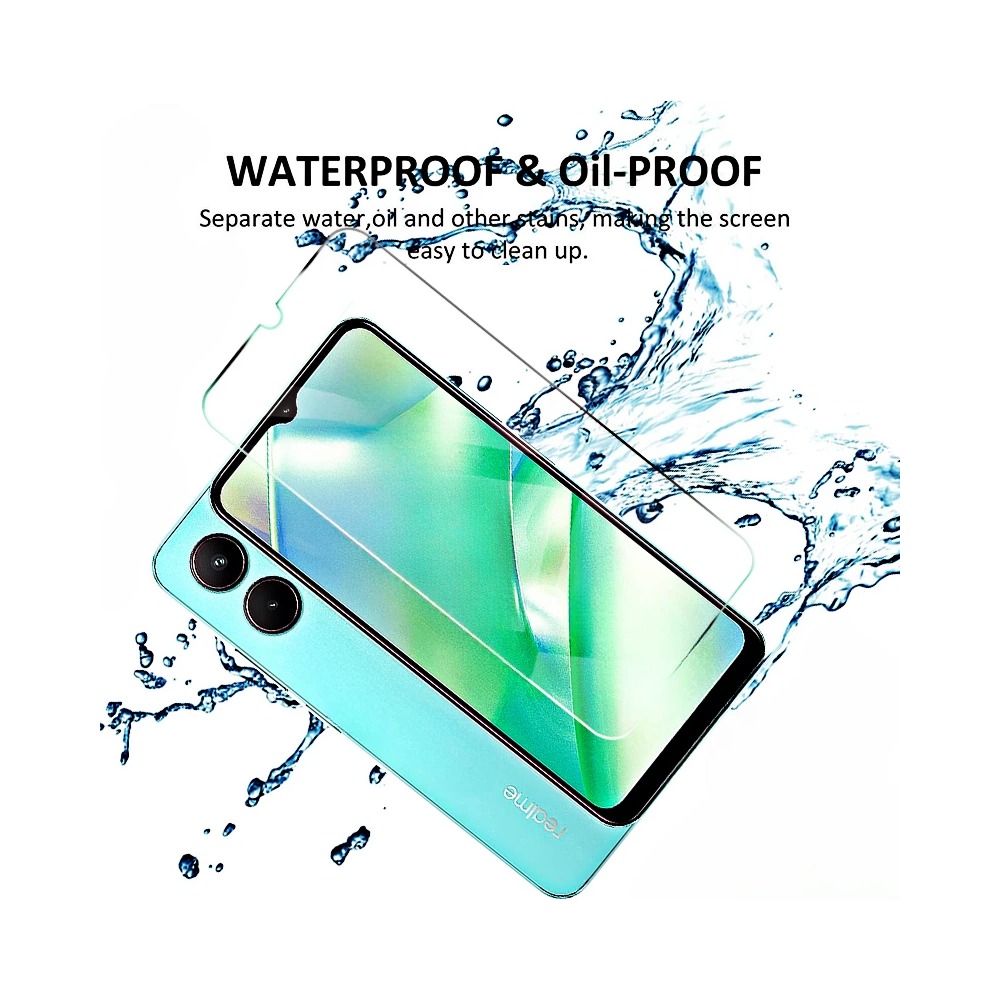 4PCS Tempered Glass For Realme - огляд і ціна Realme C67