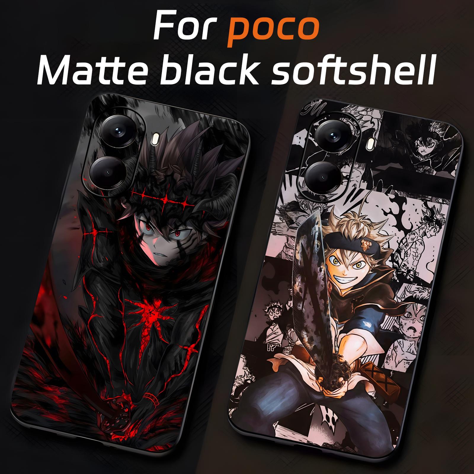 anime Black Clover  Phone Case - огляд і ціна Xiaomi Poco X6