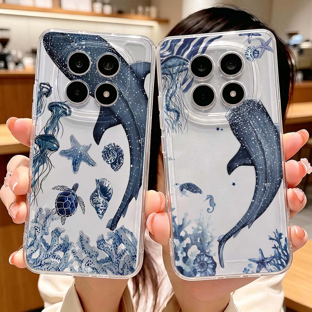 Ocean Whale Turtle Pattern Pho - огляд і ціна Xiaomi Poco X6