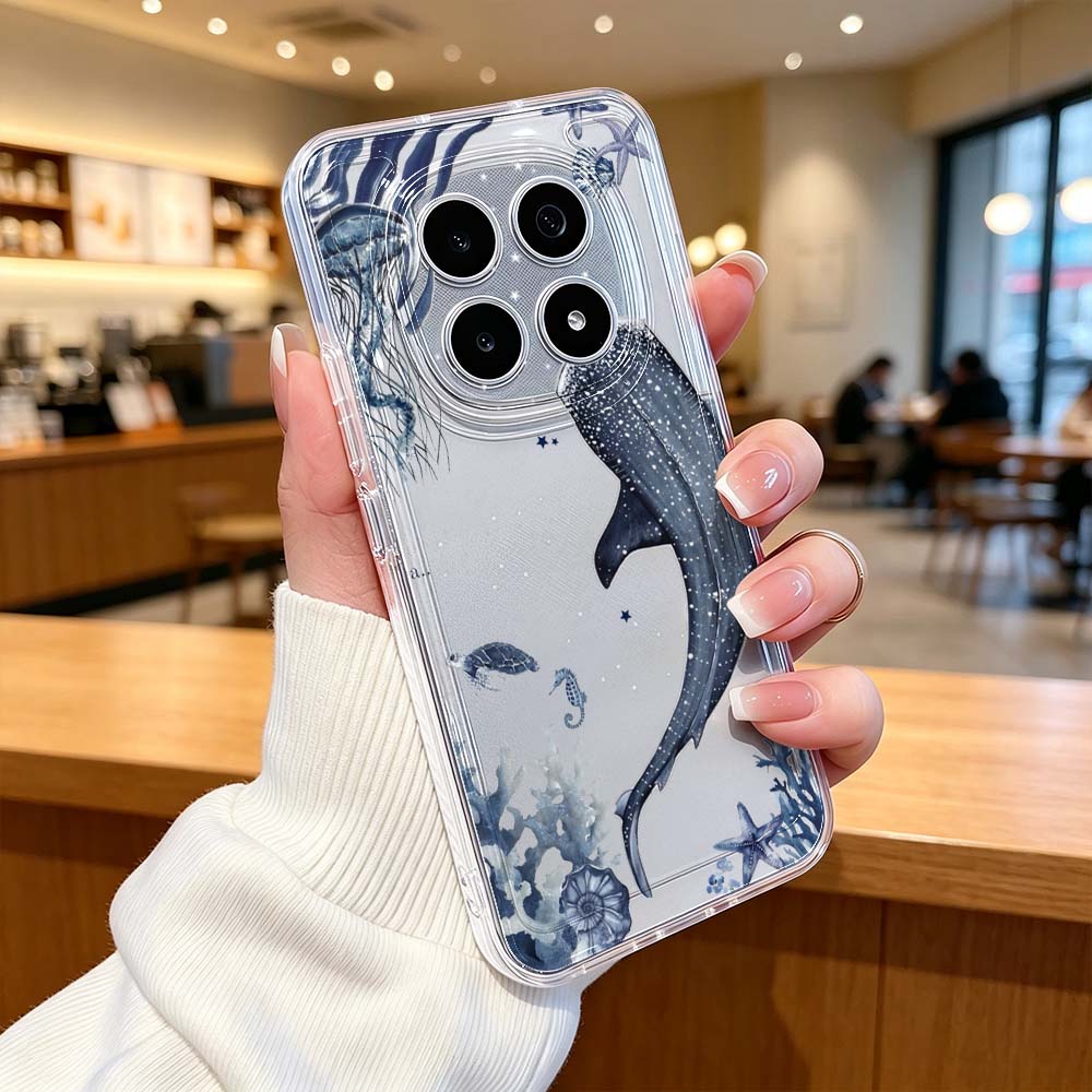 Ocean Whale Turtle Pattern Pho - огляд і ціна Xiaomi Poco X6